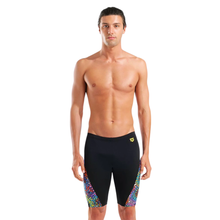 Load image into Gallery viewer, arena-mens-swim-jammer-garden-black-black-multi-010726-550-ontario-swim-hub-1