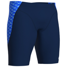 Load image into Gallery viewer, arena-mens-swim-jammer-monogram-navy-blue-multi-009079-750-ontario-swim-hub-1