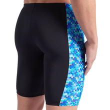 Load image into Gallery viewer, arena-mens-swim-jammer-pool-tiles-black-blue-multi-007161-580-ontario-swim-hub-2