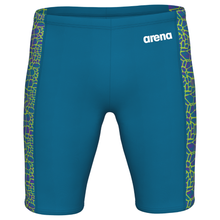 Load image into Gallery viewer, arena-mens-swim-jammer-snakeskin-blue-cosmo-multi-blue-cosmo-010161-505-ontario-swim-hub-2