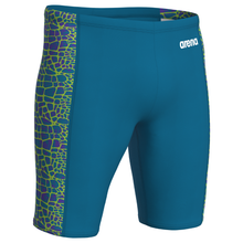 Load image into Gallery viewer, arena-mens-swim-jammer-snakeskin-blue-cosmo-multi-blue-cosmo-010161-505-ontario-swim-hub-3