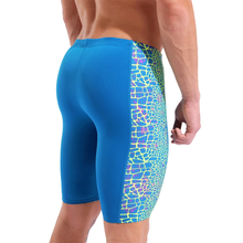 Load image into Gallery viewer, arena-mens-swim-jammer-snakeskin-blue-cosmo-multi-blue-cosmo-010161-505-ontario-swim-hub-9