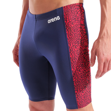 Load image into Gallery viewer, arena-mens-swim-jammer-snakeskin-navy-team-redwhiteblue-010161-417-ontario-swim-hub-1