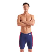 Load image into Gallery viewer, arena-mens-swim-jammer-snakeskin-navy-team-redwhiteblue-010161-417-ontario-swim-hub-2