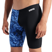 Load image into Gallery viewer, arena-mens-swim-jammer-team-crackle-black-team-royal-008153-200-ontario-swim-hub-1
