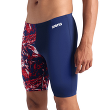 Load image into Gallery viewer, arena-mens-swim-jammer-team-crackle-navy-team-redwhiteblue-008153-417-ontario-swim-hub-6