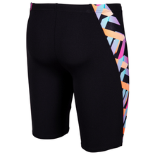 Load image into Gallery viewer, arena-mens-swim-jammer-texture-black-black-multi-010734-550-ontario-swim-hub-3