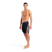 Load image into Gallery viewer, arena-mens-swim-jammer-texture-black-black-multi-010734-550-ontario-swim-hub-7