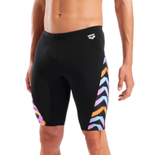 Load image into Gallery viewer, arena-mens-swim-jammer-texture-black-black-multi-010734-550-ontario-swim-hub-8