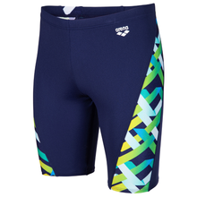 Load image into Gallery viewer, arena-mens-swim-jammer-texture-navy-navy-multi-010734-750-ontario-swim-hub-1