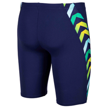 Load image into Gallery viewer, arena-mens-swim-jammer-texture-navy-navy-multi-010734-750-ontario-swim-hub-3