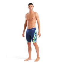 Load image into Gallery viewer, arena-mens-swim-jammer-texture-navy-navy-multi-010734-750-ontario-swim-hub-7