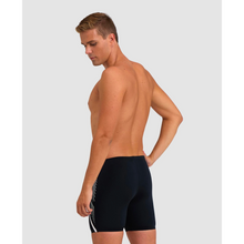 Load image into Gallery viewer, arena-mens-swim-mid-jammer-feather-print-black-006129-500-ontario-swim-hub-6