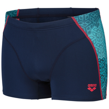 Load image into Gallery viewer, arena-mens-swim-short-camo-kikko-navy-water-multi-007163-780-ontario-swim-hub-1