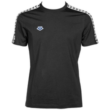 Load image into Gallery viewer, arena-mens-t-shirt-team-black-white-black-001231-501-ontario-swim-hub-2