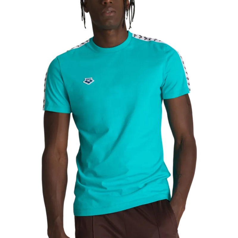 ARENA MEN'S T-SHIRT TEAM - MINT/WHITE/ESPRESSO – OntarioSwimHub