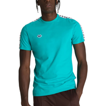 Load image into Gallery viewer, arena-mens-t-shirt-team-mint-white-espresso-001231-872-ontario-swim-hub-1