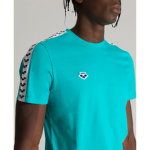 Load image into Gallery viewer, arena-mens-t-shirt-team-mint-white-espresso-001231-872-ontario-swim-hub-3