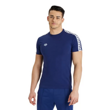Load image into Gallery viewer, arena-mens-t-shirt-team-navy-white-navy-002701-701-ontario-swim-hub-3