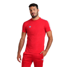 Load image into Gallery viewer, arena-mens-t-shirt-team-red-white-red-002701-401-ontario-swim-hub-3