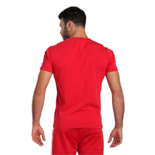 Load image into Gallery viewer, arena-mens-t-shirt-team-red-white-red-002701-401-ontario-swim-hub-4