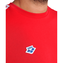 Load image into Gallery viewer, arena-mens-t-shirt-team-red-white-red-002701-401-ontario-swim-hub-6
