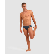 Load image into Gallery viewer, arena-mens-team-swim-brief-solid-asphalt-nespola-004773-530-ontario-swim-hub-7