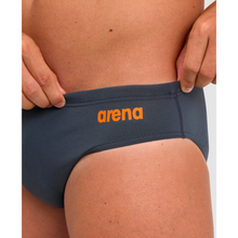 Load image into Gallery viewer, arena-mens-team-swim-brief-solid-asphalt-nespola-004773-530-ontario-swim-hub-8