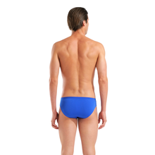 Load image into Gallery viewer, arena-mens-team-swim-brief-solid-neon-blue-team-orange-004773-803-ontario-swim-hub-5