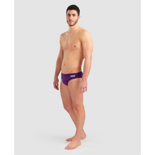 Load image into Gallery viewer, arena-mens-team-swim-brief-solid-plum-white-004773-911-ontario-swim-hub-7