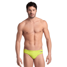 Load image into Gallery viewer, arena-mens-team-swim-brief-solid-soft-green-004773-650-ontario-swim-hub-2