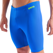 Load image into Gallery viewer, arena-mens-team-swim-jammer-solid-blue-river-artic-lime-004770-860-ontario-swim-hub-1