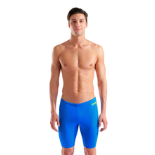 Load image into Gallery viewer, arena-mens-team-swim-jammer-solid-blue-river-artic-lime-004770-860-ontario-swim-hub-2