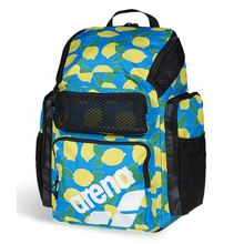 Load image into Gallery viewer, arena-one-go-backpack-45l-allover-arena-lemons-101232-105-ontario-swim-hub-2