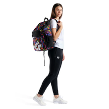 Load image into Gallery viewer, arena-one-go-backpack-45l-allover-arena-sea-turtles-101232-908-ontario-swim-hub-8