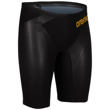 Load image into Gallery viewer, arena-powerskin-carbon-air2-50th-anniversary-limited-edition-jammer-black-gold-ontario-swim-hub-3