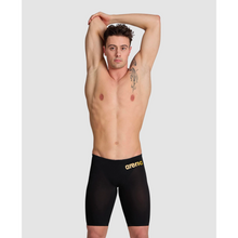 Load image into Gallery viewer, arena-powerskin-carbon-air2-50th-anniversary-limited-edition-jammer-black-gold-ontario-swim-hub-9