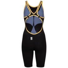 Load image into Gallery viewer, arena-powerskin-carbon-air2-50th-anniversary-limited-edition-open-back-black-gold-ontario-swim-hub-8