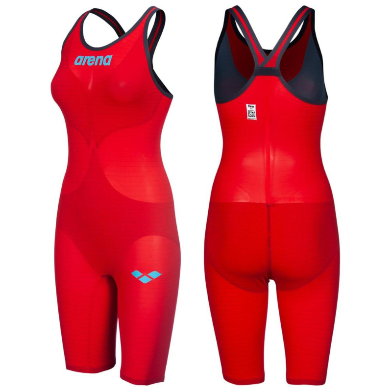 ARENA WOMEN'S POWERSKIN CARBON AIR2 CLOSED BACK - RED – OntarioSwimHub