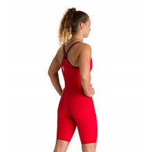 Load image into Gallery viewer, arena-powerskin-womens-carbon-air2-race-suit-closed-back-tech-suit-red-001129-45-ontario-swim-hub-3