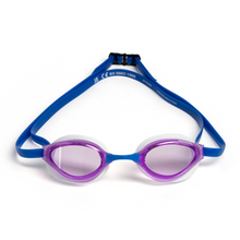 Load image into Gallery viewer, arena-python-goggles-violet-white-blue-1e762-118-ontario-swim-hub-2