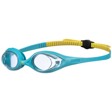 Load image into Gallery viewer, arena-spider-jr-goggles-clear-mint-yellow-92338-173-ontario-swim-hub-1