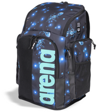 Load image into Gallery viewer, arena-spiky-iii-backpack-45-allover-aqua-006272-128-ontario-swim-hub-1