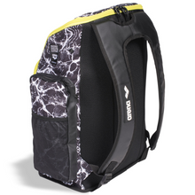 Load image into Gallery viewer, arena-spiky-iii-backpack-45-allover-black-white-006272-131-ontario-swim-hub-2