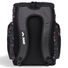 Load image into Gallery viewer, arena-spiky-iii-backpack-45-allover-confetti-black-006272-133-ontario-swim-hub-3