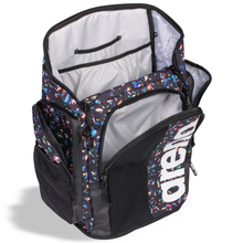 Load image into Gallery viewer, arena-spiky-iii-backpack-45-allover-confetti-black-006272-133-ontario-swim-hub-4