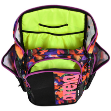 Load image into Gallery viewer, arena-spiky-iii-backpack-45-allover-flora-006272-119-ontario-swim-hub-5