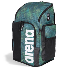 Load image into Gallery viewer, arena-spiky-iii-backpack-45-allover-team-energy-green-006272-134-ontario-swim-hub-1