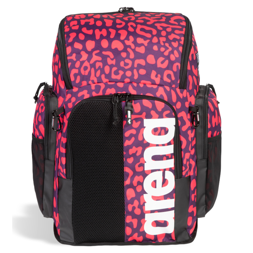 ARENA LEOPARD SPIKY III BACKPACK 45 ALLOVER - VIOLET GERANIUM