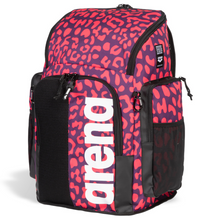 Load image into Gallery viewer, arena-spiky-iii-backpack-45-allover-violet-geranium-006272-135-ontario-swim-hub-2